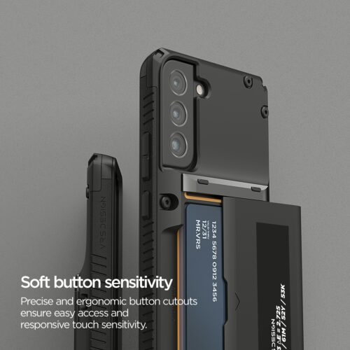 VRS รุ่น Damda Glide Pro - เคส Galaxy S22 Plus - Black Label - Image 8
