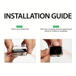 เคส Araree รุ่น Nukin Clear - Apple Watch Series 7/8/9 (41mm) - สีใส 14 เคส Araree รุ่น Nukin Clear - Apple Watch Series 7/8/9 (41mm) - สีใส