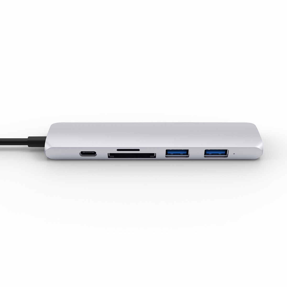 อุปกรณ์เชื่อมต่อ Hyper รุ่น Hyperdrive Bar 6-in-1 USB-C Hub - สีเงิน