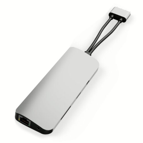 อุปกรณ์เชื่อมต่อ Hyper รุ่น Hyperdrive Viper 10-in-2 USB-C Hub - สีเงิน - Image 3