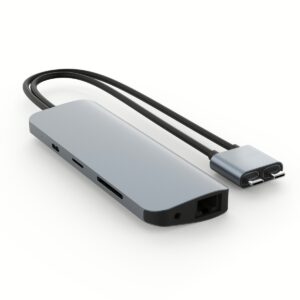 อุปกรณ์เชื่อมต่อ Hyper รุ่น Hyperdrive Viper 10-in-2 USB-C Hub - สีเทา