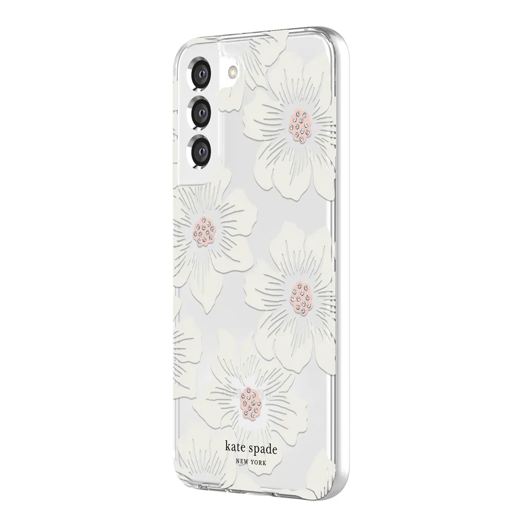 เคส Kate Spade New York รุ่น Protective Hardshell Case - Samsung Galaxy S22 Plus - Hollyhock Floral