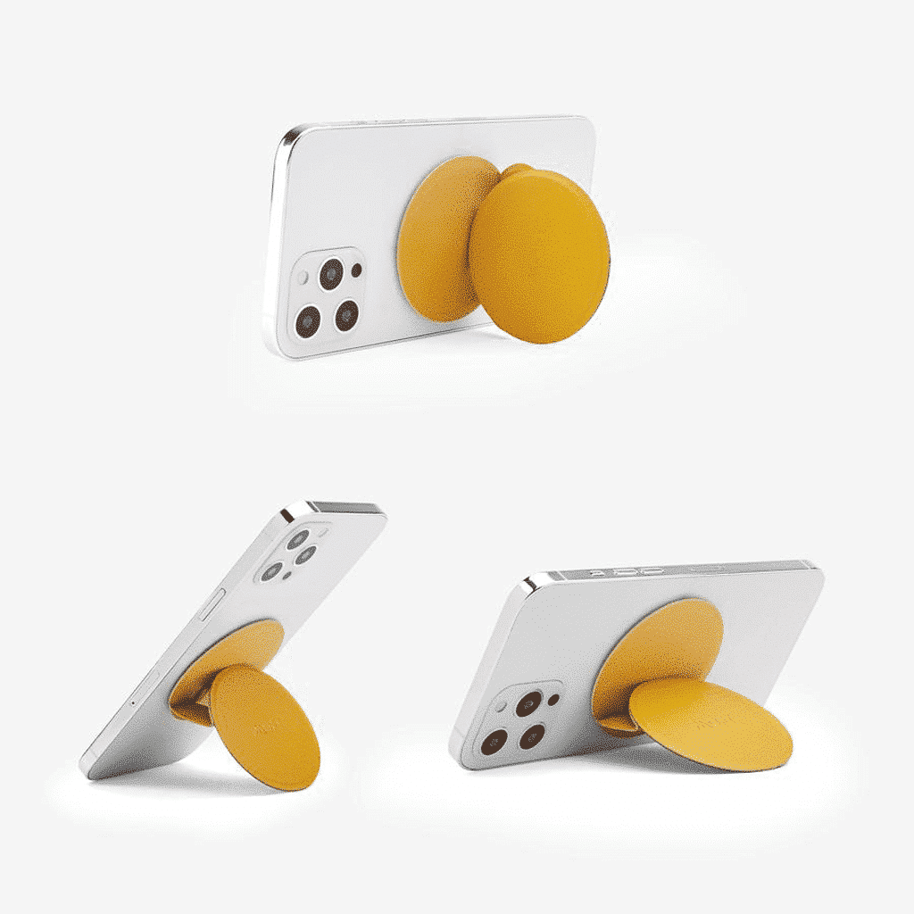 ที่ตั้ง MOFT รุ่น O Snap Phone Stand and Grip MS0018 - สีเหลือง