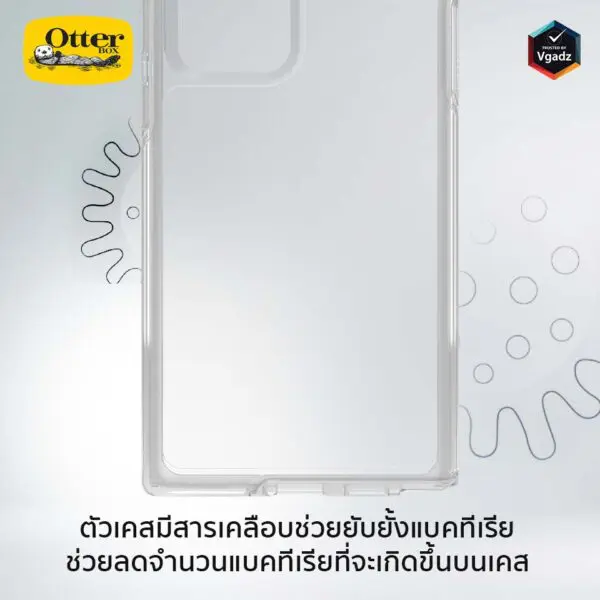 เคส Otterbox รุ่น Symmetry Clear - Samsung Galaxy S22 Ultra - สี Ant Clear