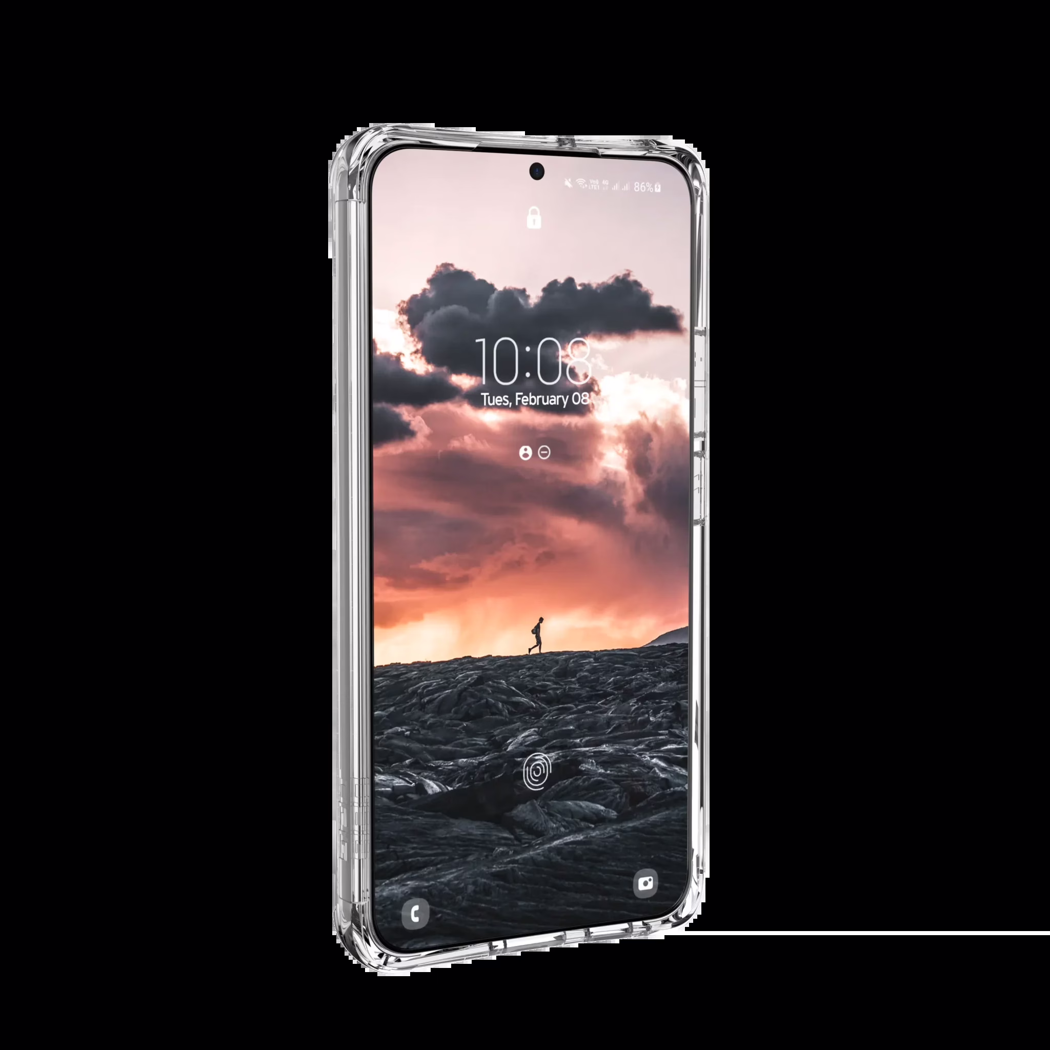 UAG รุ่น Plyo - เคส Galaxy S22 Plus - สีใส