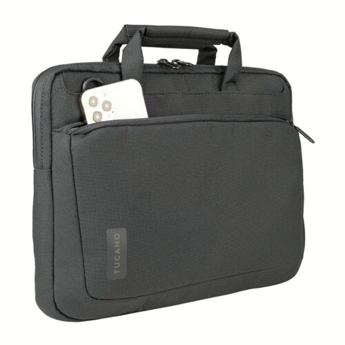 กระเป๋าโน๊ตบุ๊ค Tucano รุ่น Work Out 4 - Laptops 13"/ Macbook Pro 14" - สี Black - Image 5