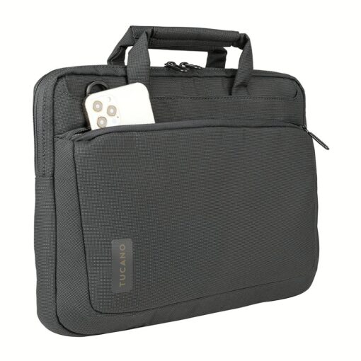 กระเป๋าโน๊ตบุ๊ค Tucano รุ่น Work Out 4 - Laptops 13"/ Macbook Pro 14" - สี Black - Image 5