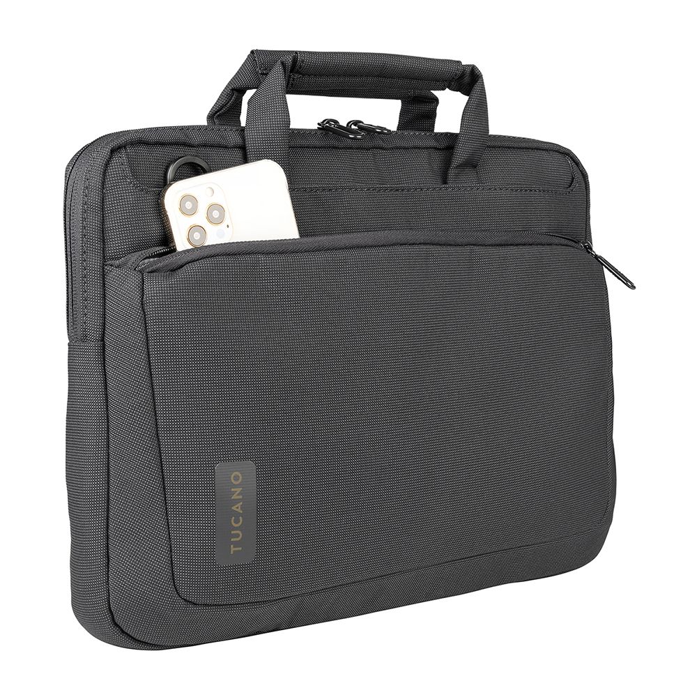 กระเป๋าโน๊ตบุ๊ค Tucano รุ่น Work Out 4 - Laptops 13"/ Macbook Pro 14" - สี Black