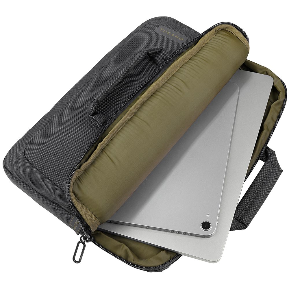 กระเป๋าโน๊ตบุ๊ค Tucano รุ่น Work Out 4 - Laptops 13"/ Macbook Pro 14" - สี Black