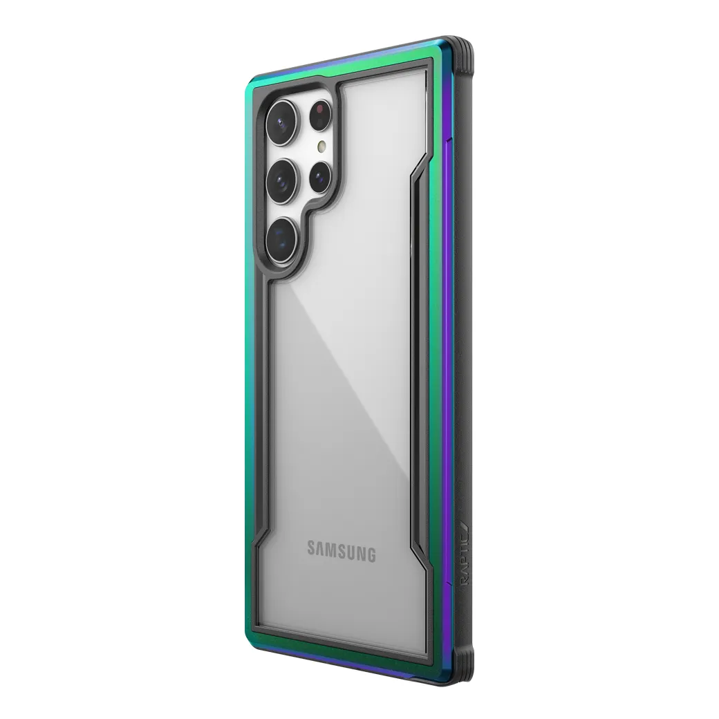 เคส X-Doria รุ่น Raptic Shield Pro - Samsung Galaxy S22 Ultra - สี Iridescent