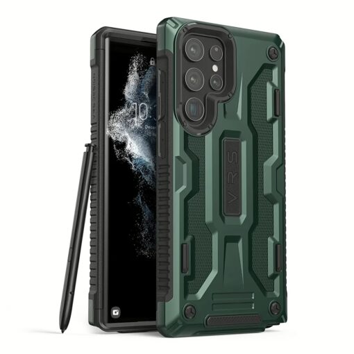 VRS รุ่น Terra Guard - เคส Galaxy S22 Ultra - สีเขียว