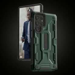 VRS รุ่น Terra Guard - เคส Galaxy S22 Ultra - สีเขียว