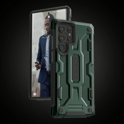 VRS รุ่น Terra Guard - เคส Galaxy S22 Ultra - สีเขียว - Image 2