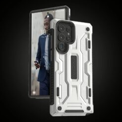 VRS รุ่น Terra Guard - เคส Galaxy S22 Ultra - สีขาว
