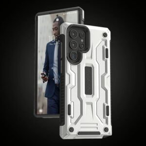 VRS รุ่น Terra Guard - เคส Galaxy S22 Ultra - สีขาว