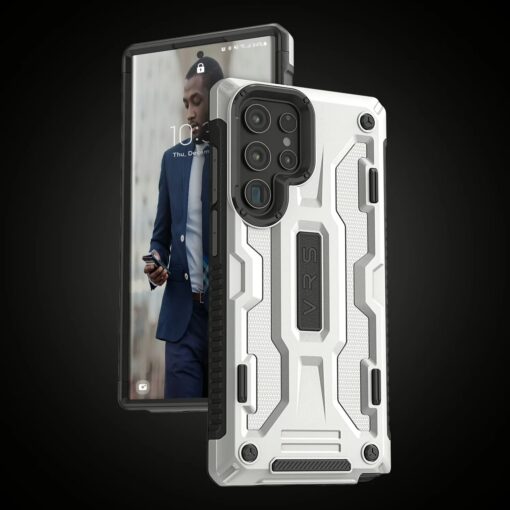 VRS รุ่น Terra Guard - เคส Galaxy S22 Ultra - สีขาว - Image 2