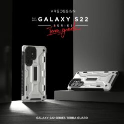 VRS รุ่น Terra Guard - เคส Galaxy S22 Ultra - สีขาว