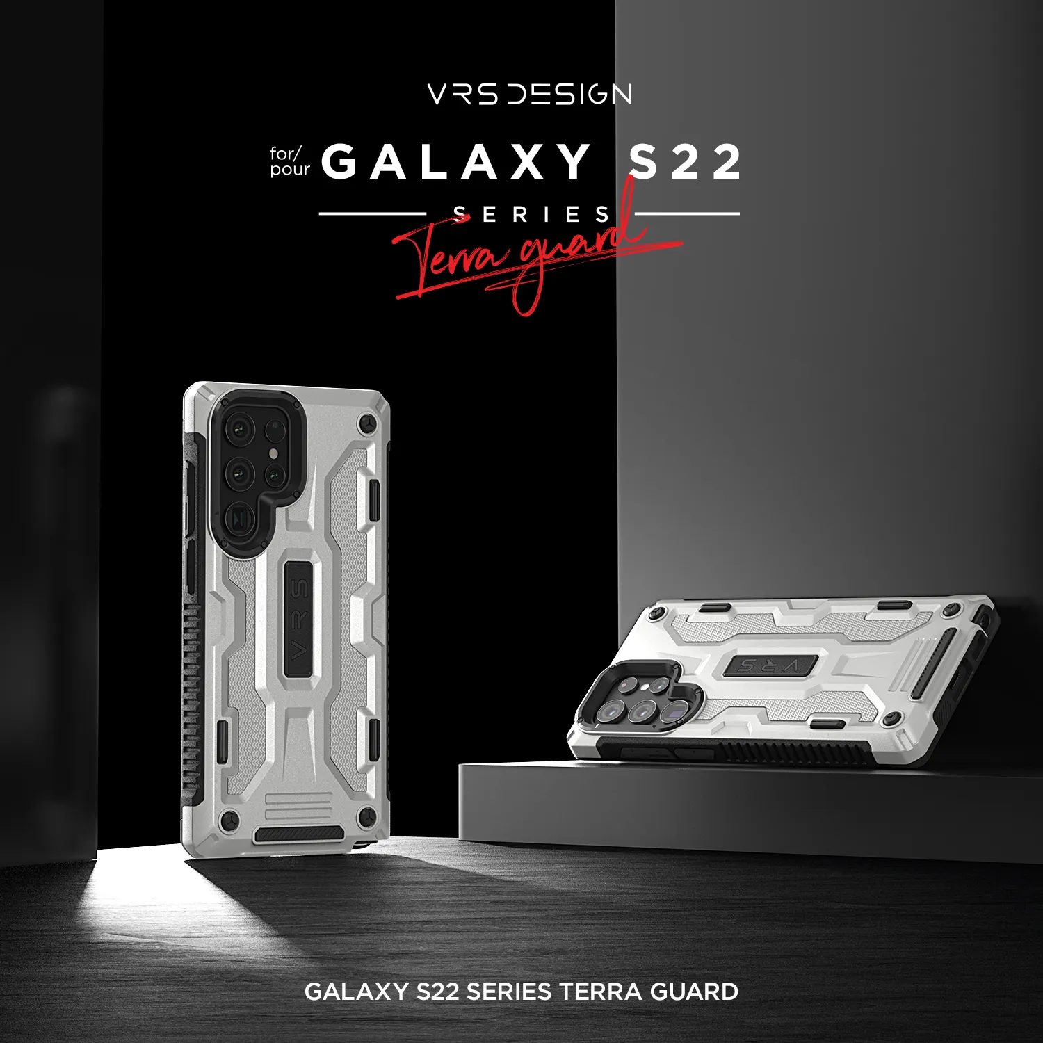 เคส VRS รุ่น Terra Guard - Samsung Galaxy S22 Ultra - สีขาว