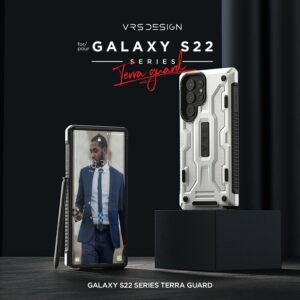 VRS รุ่น Terra Guard - เคส Galaxy S22 Ultra - สีขาว