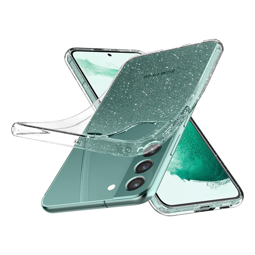 เคส Spigen รุ่น Liquid Crystal Glitter - Galaxy S22 Plus - สี Crystal Quartz
