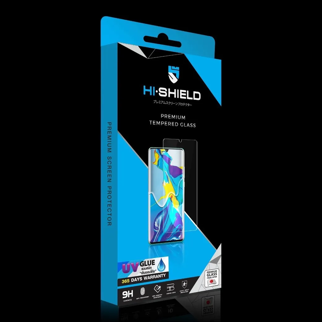 ฟิล์มกระจกกันรอย Hishield รุ่น UV Glass 3D Case Friendly - Samsung Galaxy S22 Ultra