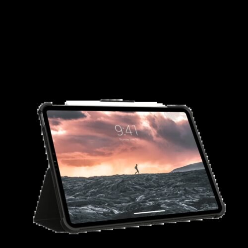 UAG รุ่น Plyo - เคส iPad Air 11" (2025/2024), iPad Air 10.9" (5th/4th Gen), iPad Pro 11" (4th/3rd/2nd/1st Gen) - สี Black/Ice - Image 5