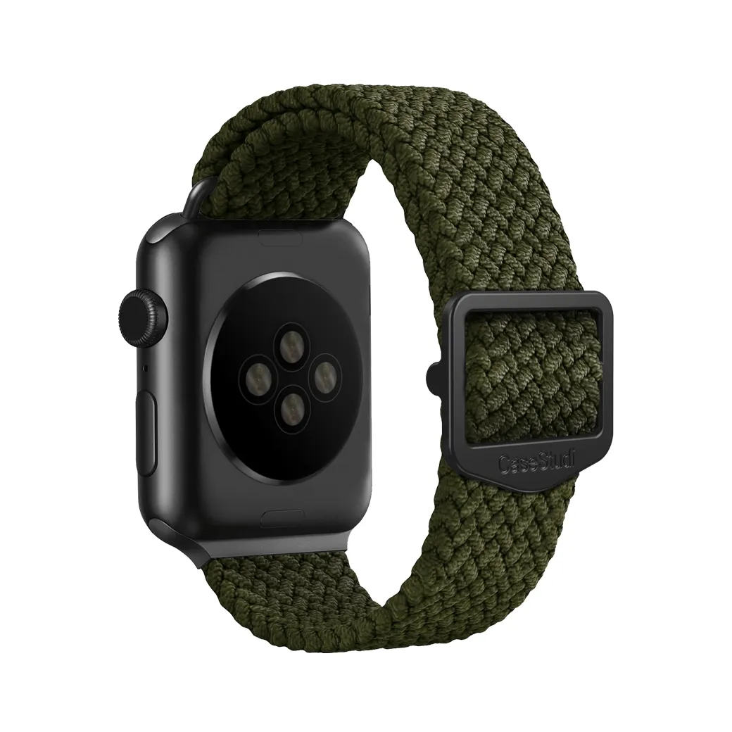 Casestudi รุ่น Ballistic - สายนาฬิกา Apple Watch 38/40/41mm - สี Green