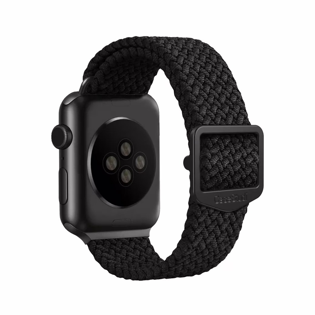 Casestudi รุ่น Ballistic - สายนาฬิกา Apple Watch 42/44/45/49mm - สี Black