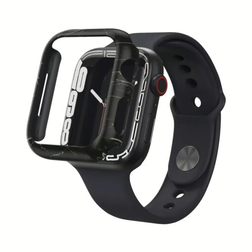 เคส Casestudi รุ่น Prismart - Apple Watch Series 7/8/9 (41mm) - สี Marble Black - Image 2