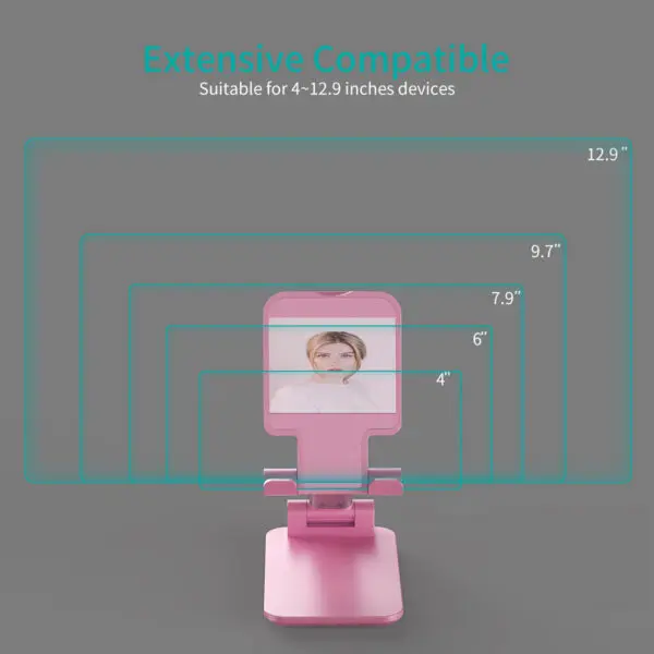 แท่นวาง Choetech รุ่น Foldable Phone Desk Holdern H88 - สี Pink