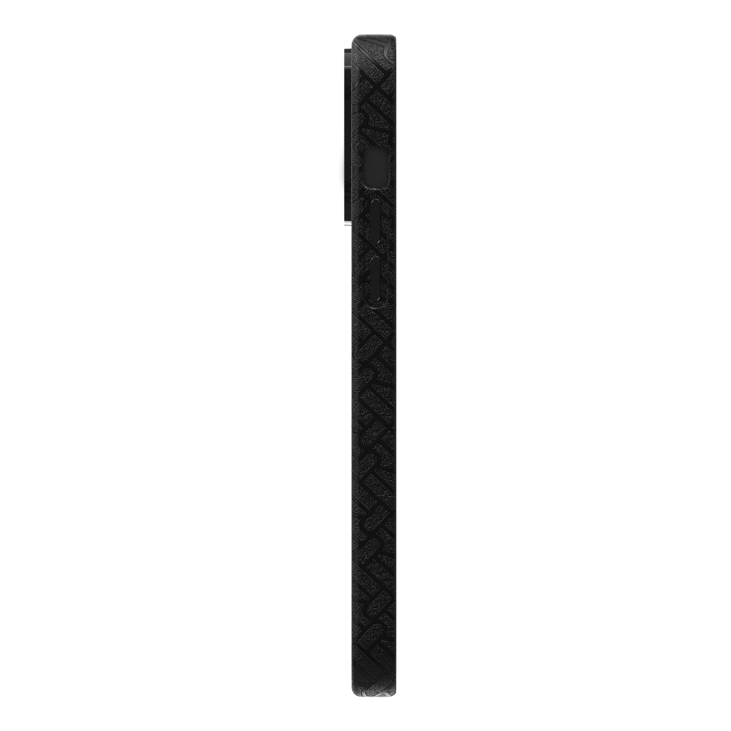 เคส Richmond & Finch - iPhone 14 Pro Max - ลาย Black Vegan Leather