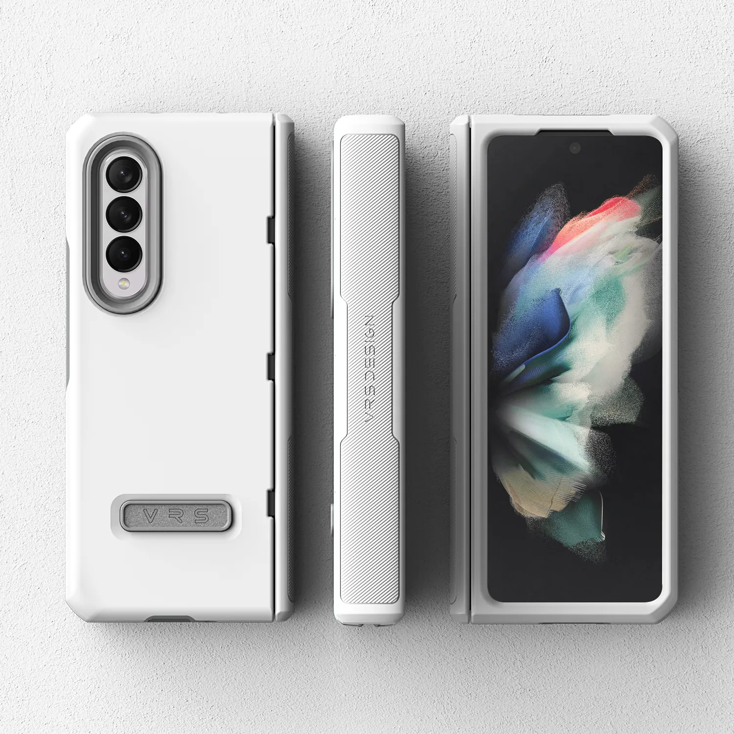 เคส VRS รุ่น Terra Guard Modern - Galaxy Z Fold 3 - สี White