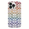 เคส Coach รุ่น Protective Case - iPhone 13 Pro - ลาย Rainbow Glitter Signature C