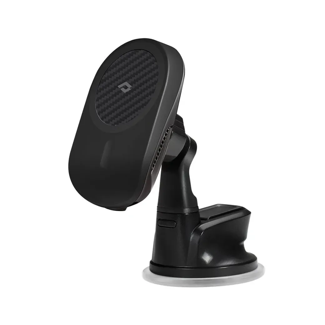 แท่นที่ชาร์จไร้สายติดรถ Pitaka รุ่น New Magmount Qi (ใช้งานกับ Magsafe สำหรับ iPhone13/14)