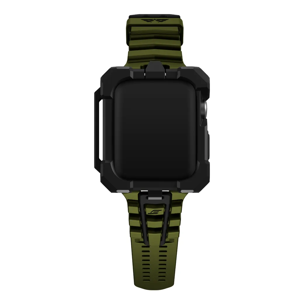 เคส Element Case รุ่น Special Ops - Apple Watch 45mm - สี Olive/Black