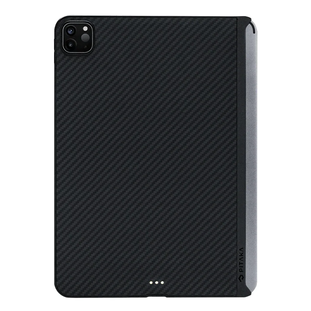 เคส Pitaka รุ่น MagEZ Case 2 - iPad Pro 12.9" (5th Gen/2021) - สี Black/Grey Twill