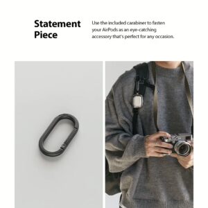 Ringke รุ่น Stainless Steel - เคส Airpods Pro - สี Silver