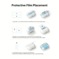 Ringke รุ่น Stainless Steel - เคส Airpods Pro - สี Silver
