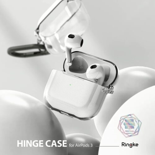 Ringke รุ่น Hinge - เคส Airpods 3 - สี Clear - Image 2