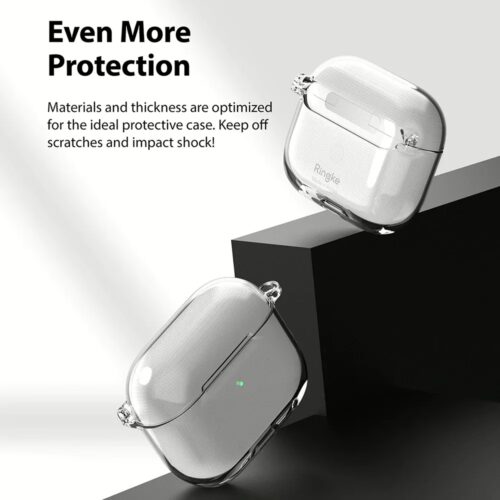 Ringke รุ่น Hinge - เคส Airpods 3 - สี Clear - Image 7