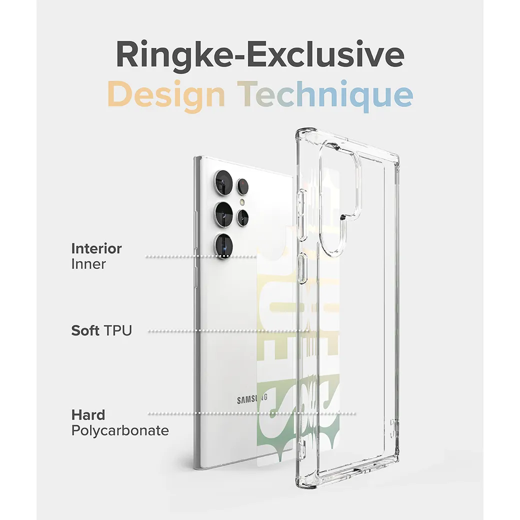 เคส Ringke รุ่น Fusion Design - Galaxy S22 Ultra - ลาย Seoul