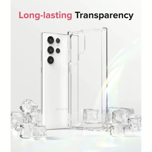 Ringke รุ่น Fusion - เคส Galaxy S22 Ultra - สี Clear - Image 4