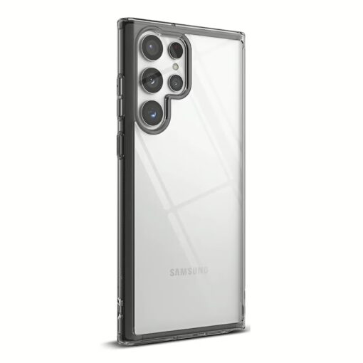 Ringke รุ่น Fusion - เคส Galaxy S22 Ultra - สี Smoke Black