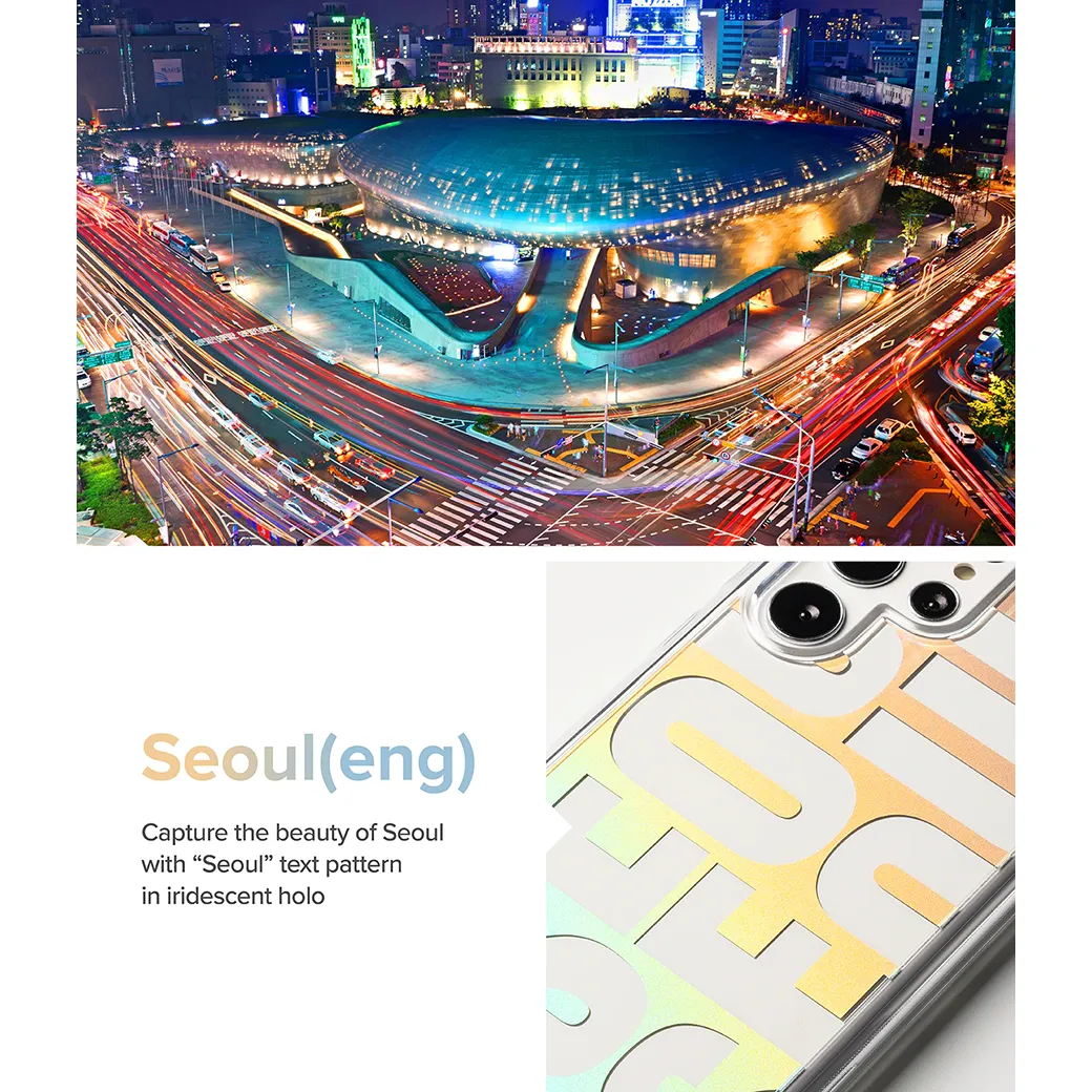 เคส Ringke รุ่น Fusion Design - Galaxy S22 Ultra - ลาย Seoul