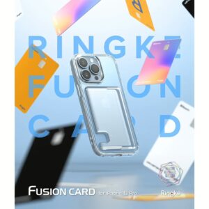 เคส Ringke รุ่น Fusion Card - iPhone 13 Pro - สี Clear