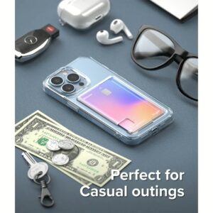 เคส Ringke รุ่น Fusion Card - iPhone 13 Pro - สี Clear