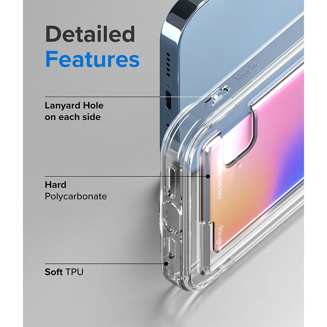 เคส Ringke รุ่น Fusion Card - iPhone 13 Pro - สี Clear