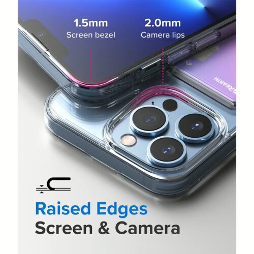เคส Ringke รุ่น Fusion Card - iPhone 13 Pro - สี Clear - Image 6