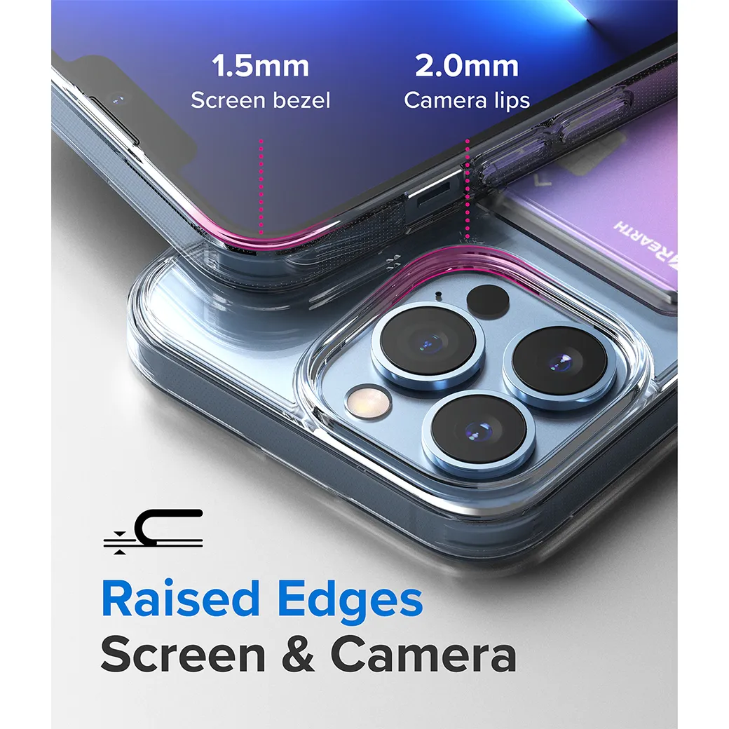 เคส Ringke รุ่น Fusion Card - iPhone 13 Pro - สี Clear