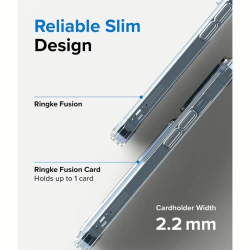 เคส Ringke รุ่น Fusion Card - iPhone 13 Pro - สี Clear - Image 5